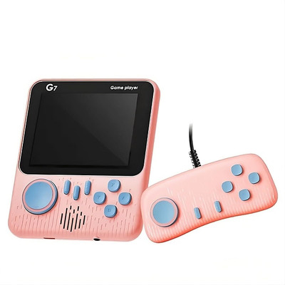 ELECRANGE G7 WITH REMOTE - 666 Classic Games in 1 | 3.5'' Big Screen | 2-Player Handheld Gaming Console(Any assorted colour)