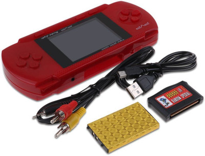 RHONNIUM PVP Station Light Console Handheld 3000 TV Game Handheld Gaming Console(Red)
