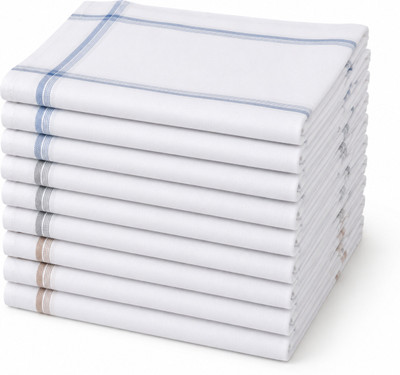BLACKTANK Durable Cotton Handkerchiefs for Men [