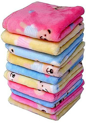 magenta TEDDY BEAR ULTRA SOFT ['MULTICOLORS'] Handkerchief(Pack of 8)