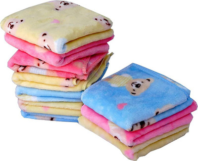 TINYTOONS ultra soft towel handkerchief pack 10 ['Multicolor'] Handkerchief(Pack of 10)