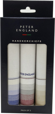 PETER ENGLAND Men's Cotton Color Border [