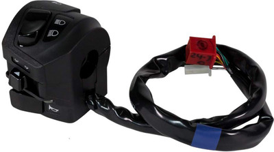 UNO MINDA Handle Bar Switch (Left Side) With Self Start For Bajaj Pulsar RS 200/220/220F Handle Bar(Black)