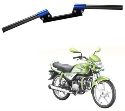 ENEMYT Universal Motorcycle Blue Black Handle Bar for Hero HF Handle Bar(Blue)