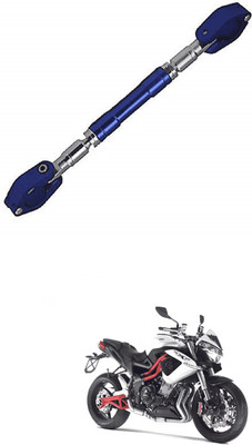 LOVMOTO HANDLE ROD BLUE AUDJUSTABLE CROSS HANDLE BAR ROD Handle Bar 161 Clip-on Handle Bar(Blue)