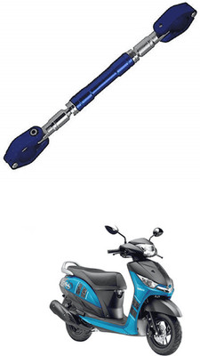 LOVMOTO HANDLE ROD BLUE AUDJUSTABLE CROSS HANDLE BAR ROD Handle Bar 191 Clip-on Handle Bar(Blue)