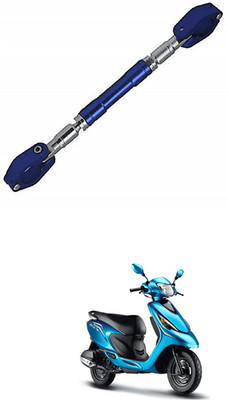 LOVMOTO HANDLE ROD BLUE AUDJUSTABLE CROSS HANDLE BAR ROD Handle Bar 181 Clip-on Handle Bar(Blue)