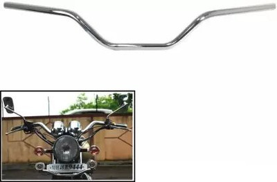 Bullkartzone Stainless Steel Universal handle bar for all bike Handle Bar Handle Bar(Silver)
