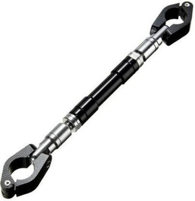AMIRIDE Motorcycle Handle Bar(Black, Silver)