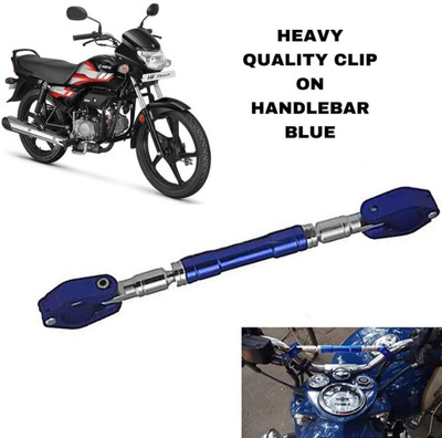 SHOWRIDE Universal Adjustable Motorcycle Handle Cross Bar Handle Bar(Blue)