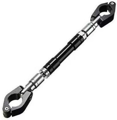 Weyride Heavy Quality Adjustable Motorcycle Handlebar Cross Bar For Universal Bike Handle Bar(Black, Silver)