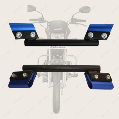 SRPHERE SRR-4-BIKE Modification Handle Handlebar Drag Bar Blue Bike Handle For Universal Handle Bar(Blue, Black)