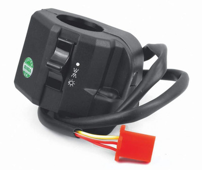 UNO MINDA SW-0672C Handle Bar Switch(Right Side)with Kick Start for bajaj V 150 Handle Bar(Black)
