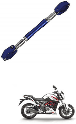 LOVMOTO HANDLE ROD BLUE AUDJUSTABLE CROSS HANDLE BAR ROD Handle Bar 160 Clip-on Handle Bar(Blue)