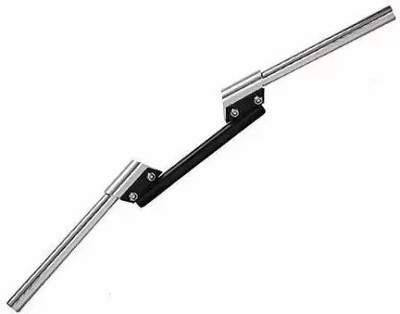 MODAROCK 3 Piece Modication Handle Bar Universal for all bike modification Handle Bar(Black, Silver)