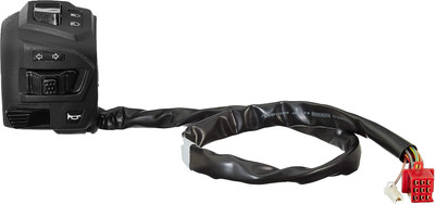 UNO MINDA SW-0575 HB Switch (Left Side) With Self Start Bajaj Pulsar NS 200/NS 160 Handle Bar(Black)