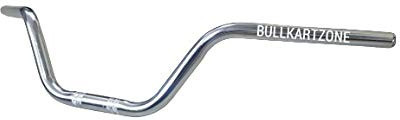 DOLSHACOB 3 Piece Universal Handle Bar for Bikes Heavy Duty Handle Bar(Silver)