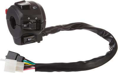 UNO MINDA SW-0639M-M01 Switch for All Universal Bike Handle Bar(Black)