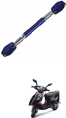 LOVMOTO HANDLE ROD BLUE AUDJUSTABLE CROSS HANDLE BAR ROD Handle Bar 138 Clip-on Handle Bar(Blue)