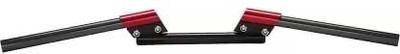 Weyride 3 Piece Universal Motorcycle Handle Rod Bar for all bikes Handle Bar Wey-r03 Handle Bar(Black, Red)