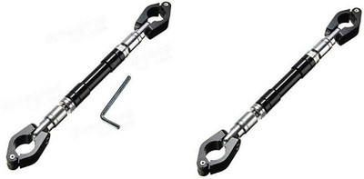 BLP Handle Cross Bar For Universal Pack of 2 Premium Quality Handle Bar(Black)