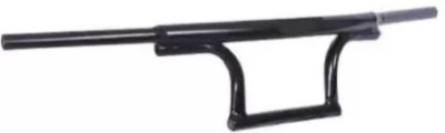 Seflipo New Black Metal Bike Handle Bar Dual Triple Curved Handle Bar(Black)