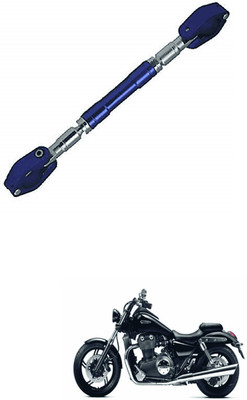 LOVMOTO HANDLE ROD BLUE AUDJUSTABLE CROSS HANDLE BAR ROD Handle Bar 158 Clip-on Handle Bar(Blue)