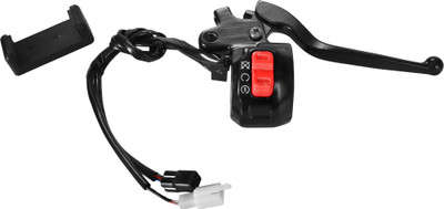 UNO MINDA Handle Bar Switch Lever Ass. Right Side For TVS XL 100 ES MI-0078C-M01 Handle Bar(Black)