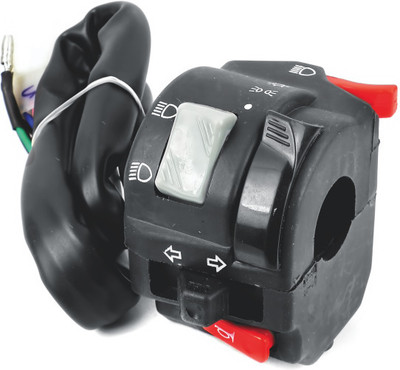 UNO MINDA Handle Bar Switch (Left Side) with Self Start For Hero Karizma (2003-12) Handle Bar(Black)