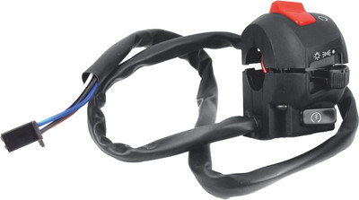 UNO MINDA SW-0640B-M01 HB Switch (Right Side) With Self Start for Yamaha FZ16 Handle Bar(Black)