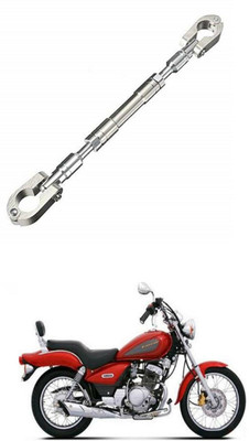 LOVMOTO UniversaL AUDJUSTABLE CROSS HANDLE BAR ROD 260 Handle Bar(Silver)