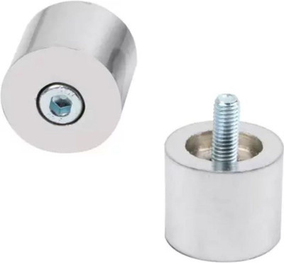 Seflipo Stainless Steel Bar End, Heavy Handlebar Weight Handle Bar(Silver)