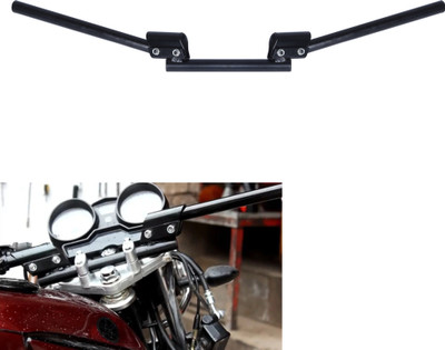 Grandbiker 3 Piece Moxy Handle Bar Black Universal For Bikes Handle Bar(Black)