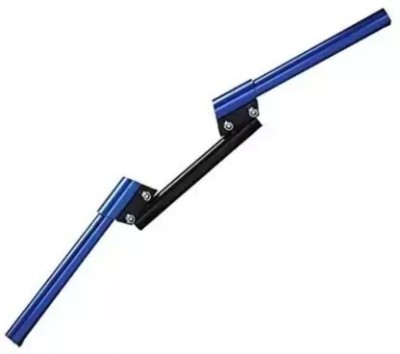 Seflipo New Universal Blue Handle Bar Rod for All Bikes Handle Bar(Black, Blue)