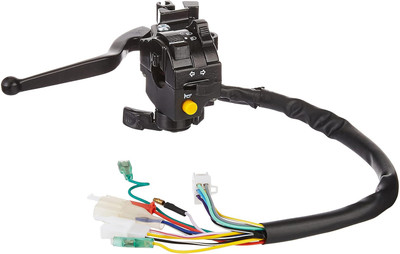 UNO MINDA Handle Bar Switch For TVS XL-100 I-Touch without Combination Brake SW-0697E Handle Bar(Black)