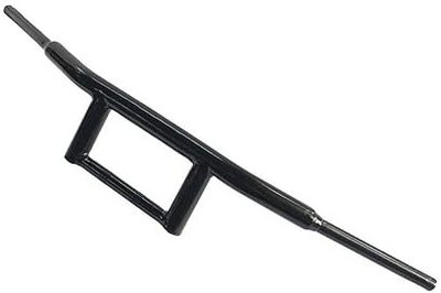 Shreeji Accessorie A1 Quality Handle Bar Thick Pipe Handlebar Black Handle Bar(Black)