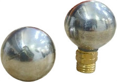 Golden Fox YNKB-003 BRASS HEAVY CHROME AND GOLDEN COLOR YOLK NUT FOR BIKE EXCEPT HERO HONDA Handle Bar(Gold, Steel)