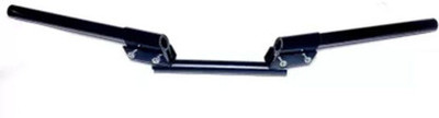 eXarioGadget 3 PIECE ADJUSTABLE CNC HANDLE BAR UNIVERSAL FOR BIKES Handle Bar (Black) Handle Bar(Black)