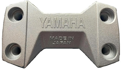 D'Mega Mart RX 100 RX 135 RXZ. HANDLE Clip on MOUNT. MADE IN JAPAN Clip-on Handle Bar(Silver)