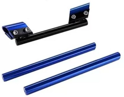 Seflipo New Metal Bike Handle Bar Stylish Handle bar Pipe/Rod Blue and Black Handle Bar(Black, Blue)