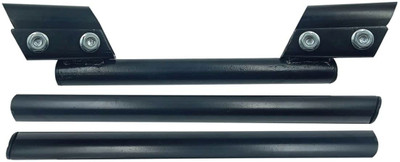 SRPHERE Universal Bike Handle Bar Stylish Handlebar Pipe Handle Bar(Black)