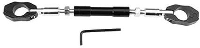 CROXIV Bike Adjustale Motorcycle Rod Cross Bar CXV-2 Handle Bar(Black, Silver)