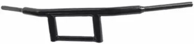 Seflipo New Metal Handlebar Black Dual Curved Handle Bar Rod Thick Pipe Handle Bar(Black)