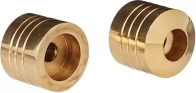 Seflipo Brass Handlebar End Weights Handle Bar(Gold)
