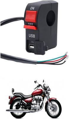 LOVMOTO Front, Rear LED Indicator Light for Royal Enfield Electra Twin Spark(Multicolor)