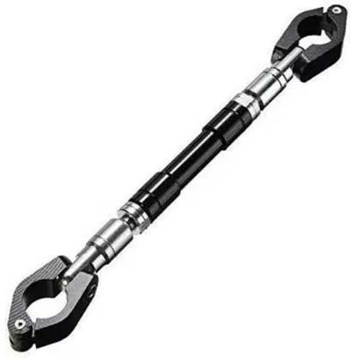 Weyride Universal Adjustable Motorcycle Handlebar Cross Bar For Universal Bike Handle Bar(Black, Silver)