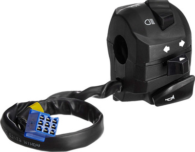 UNO MINDA Handle Bar Switch (Left) With Seft Start For Bajaj Pulsar 150/180/220 DTSi- UG4 Handle Bar(Black)