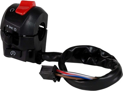 UNO MINDA SW-0640G-M01 HB Switch (Right Side) With Self Start for R15 version 2.0 Handle Bar(Black)