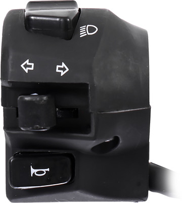 UNO MINDA Handle Bar Switch (Left) For Hero Glamour BS4/ BS6 SW-0685CN Handle Bar(Black)