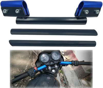 AIRSKY Motorcycle Universal For All Bike Fit Modification Handlebar Good Quality Handle Bar(Blue, Black)
